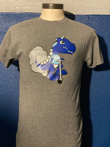 Kreme Grey "Jurassic Park" Tee