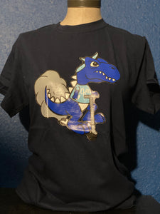 Navy Blue Kreme Tee "Jurassic Park"