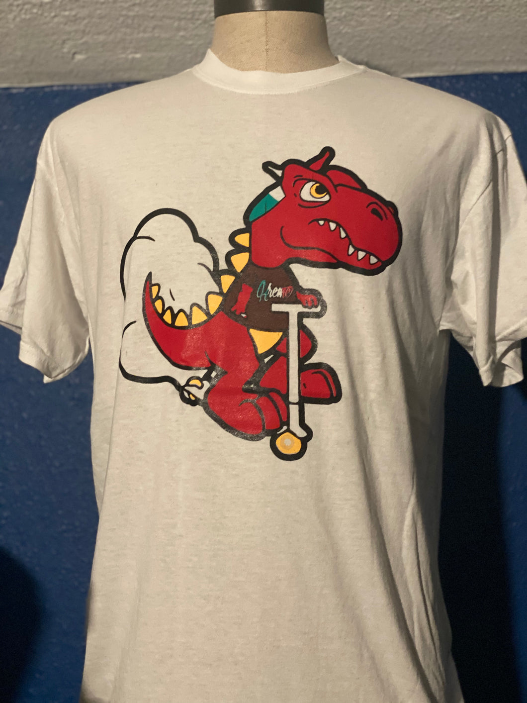 Kreme White Jurassic Park Mexico Tee