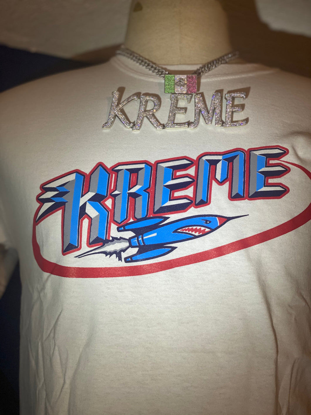 Kreme White Rockets Tee