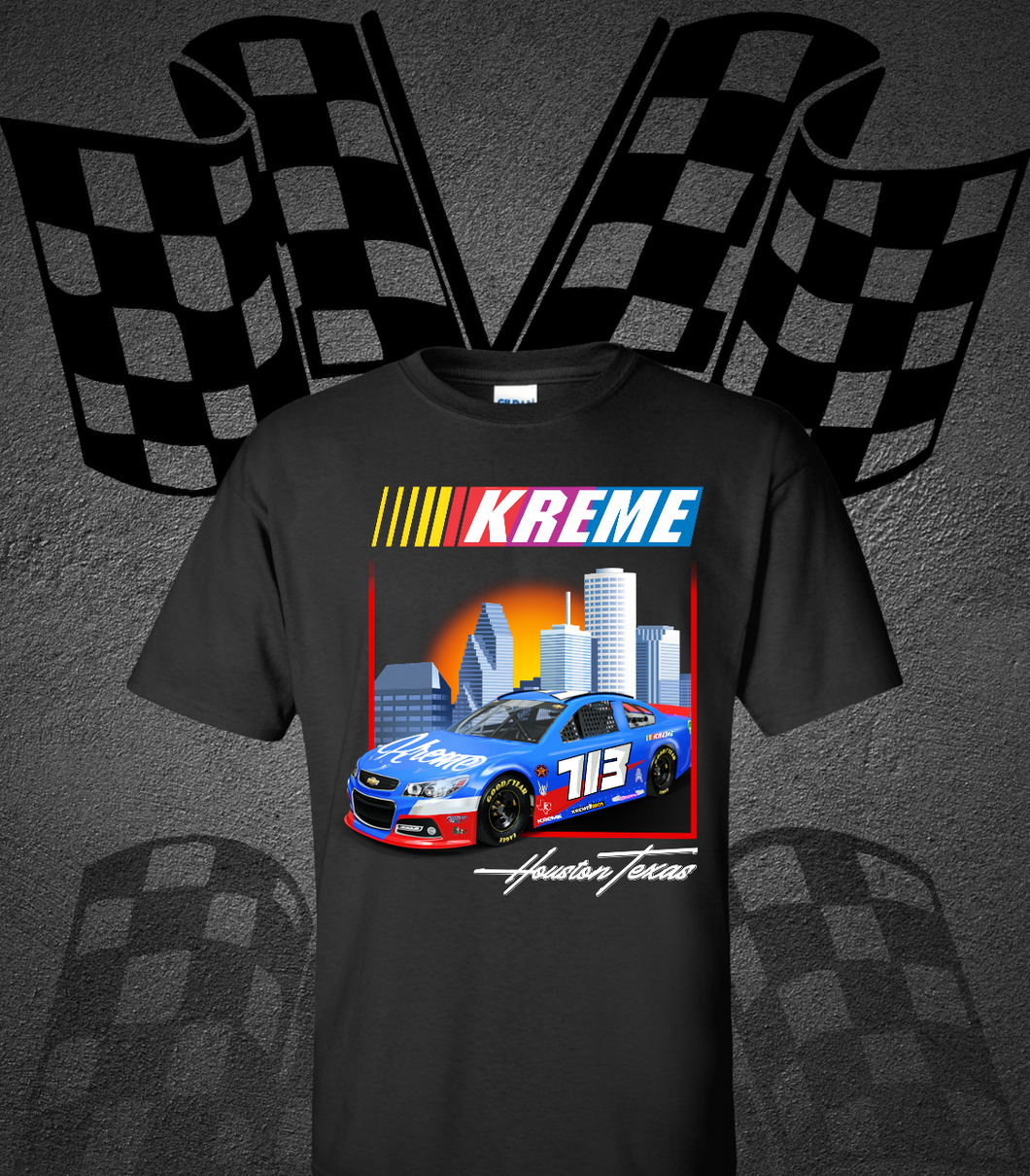 Kreme Black Nascar Tee